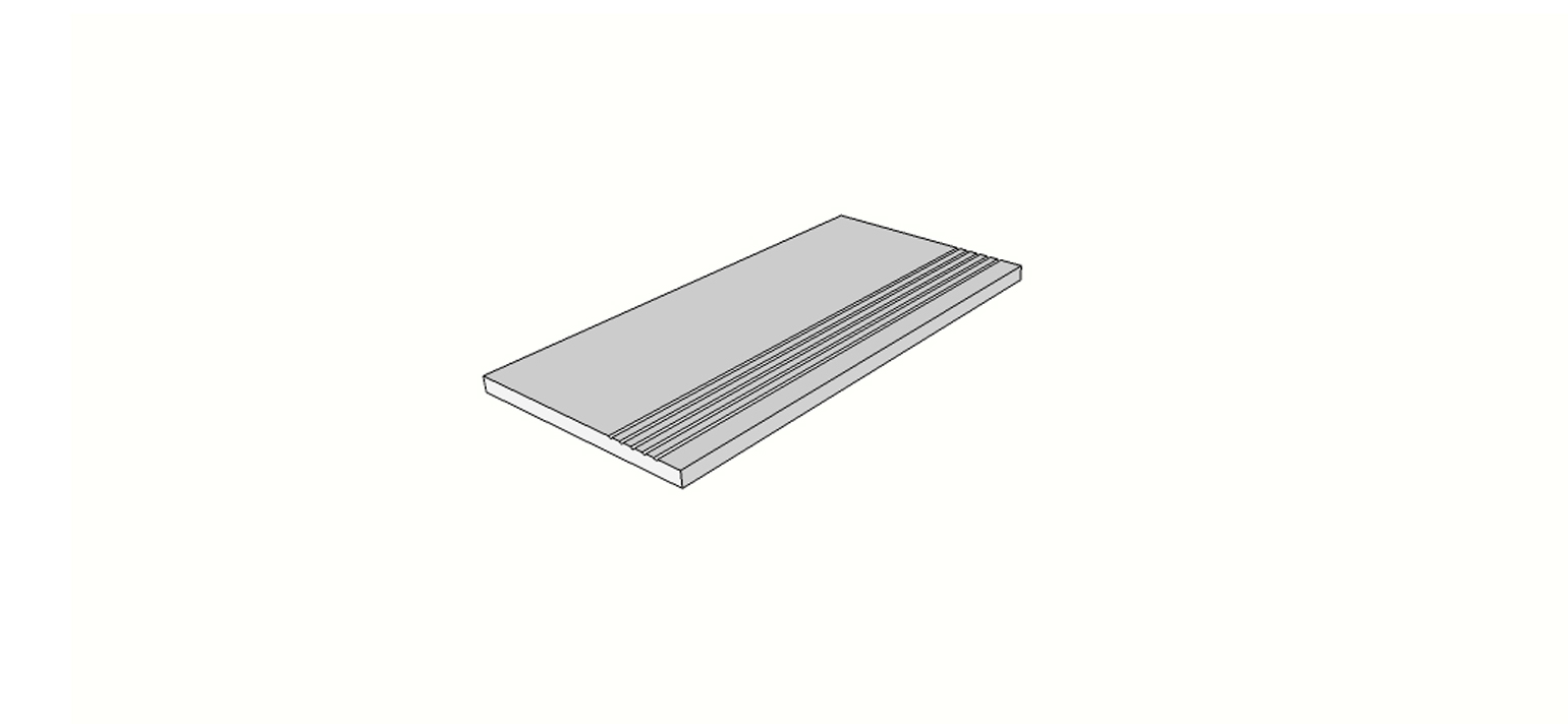 Inneneckstein (2 Stk.) mit 1/2 abgerundeter Kante und Rille <span style="white-space:nowrap;">30x60 cm</span>   <span style="white-space:nowrap;">st. 20mm</span>